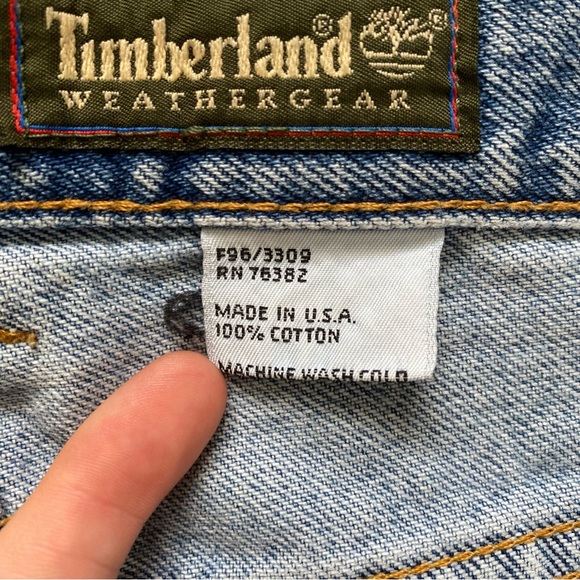 vintage timberland jeans size 28” - Picture 9 of 9